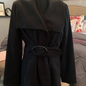 Belted fully lined Coat